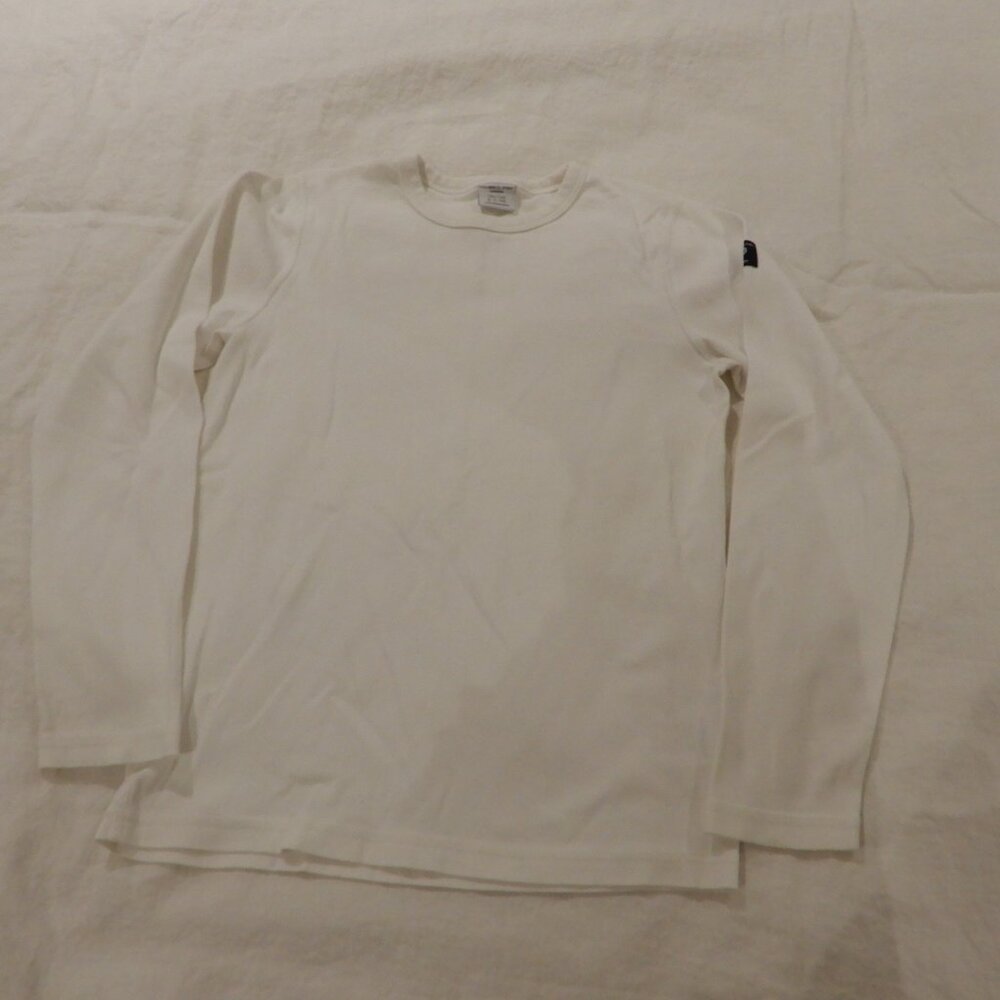 Polarn O Pyret New Kid's Unisex White Organic Cotton Tee Shirt